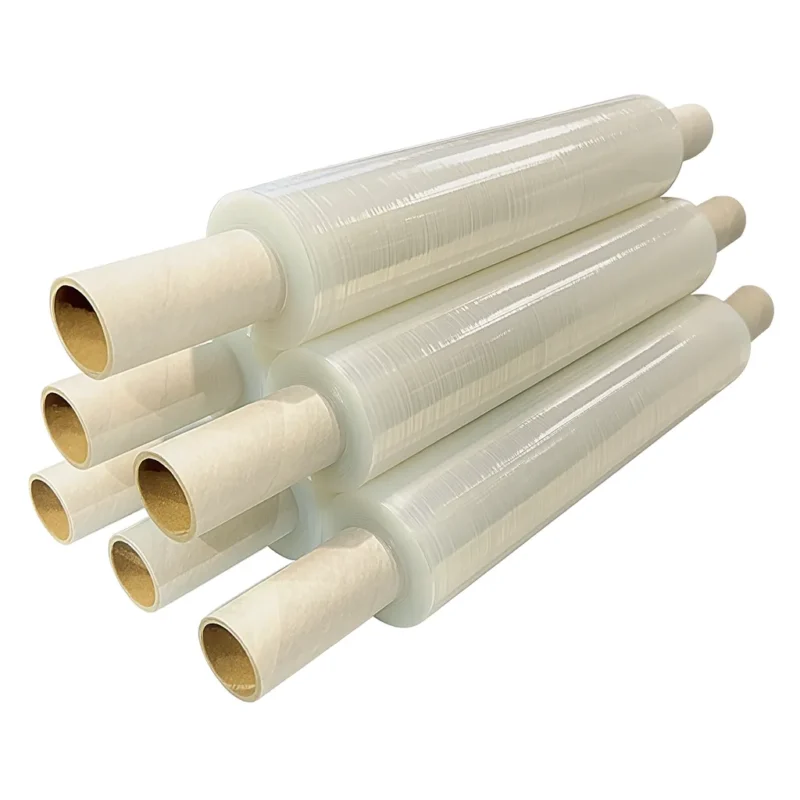 Clear Pallet Wrap Extended Core 6 Rolls by Pallet Wrap Supply Uk